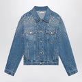 1989 STUDIO Denim Trucker Jacket Crystals blue
