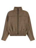 Brunello Cucinelli Shiny Zipper Pull Jacket