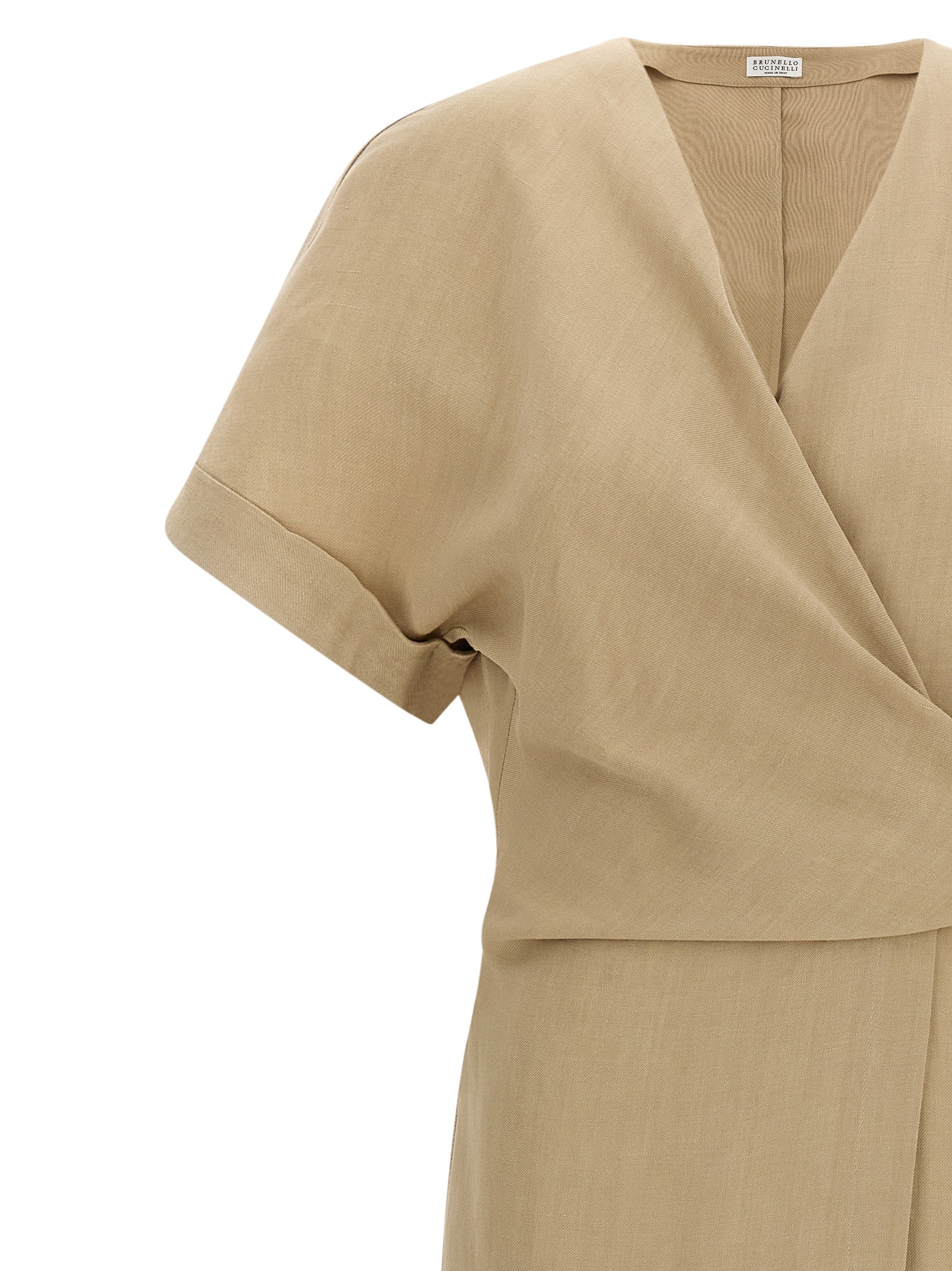 Brunello Cucinelli Wrap Dress