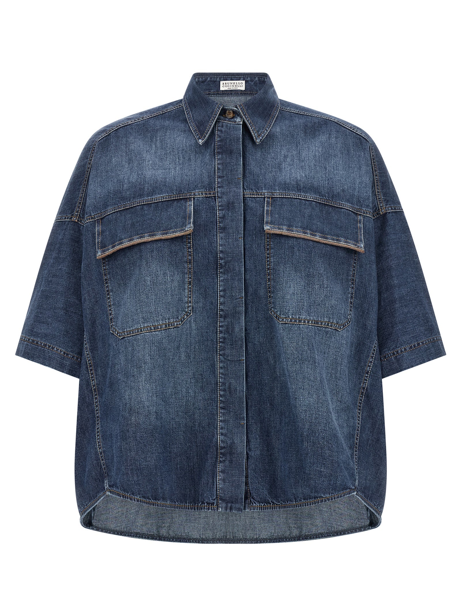Brunello Cucinelli Lightweight Denim Shirt