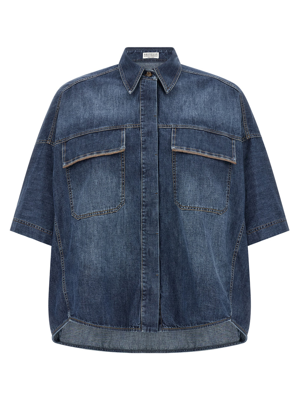 Brunello Cucinelli Lightweight Denim Shirt