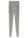 Brunello Cucinelli Mélange Wool Pants