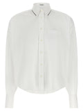 Brunello Cucinelli Shiny Trim Shirt