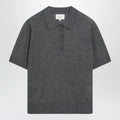 LouLou De Saison Grey Migo Fluid Cashmere Polo