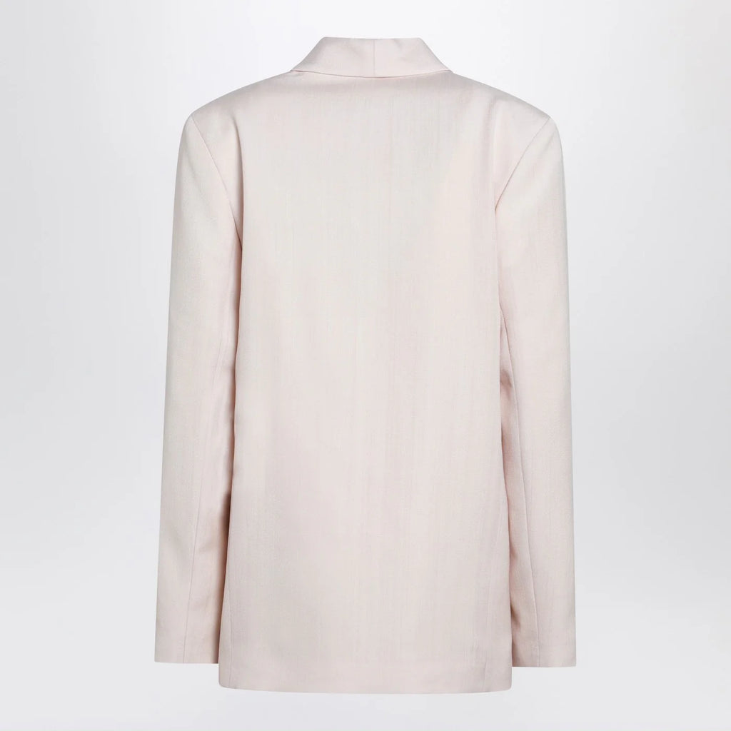 LouLou De Saison Minka oversized jacket in light pink