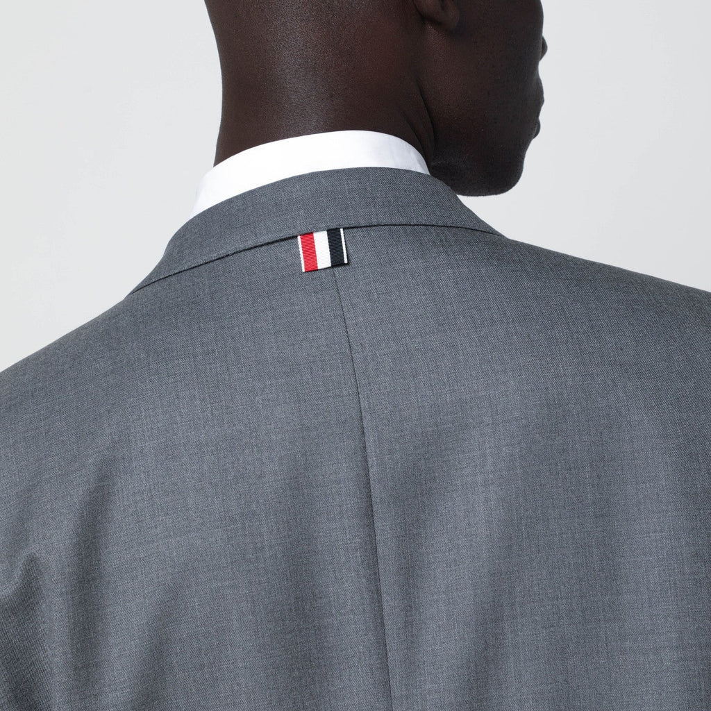 Thom Browne Grey single-breasted wool jacket