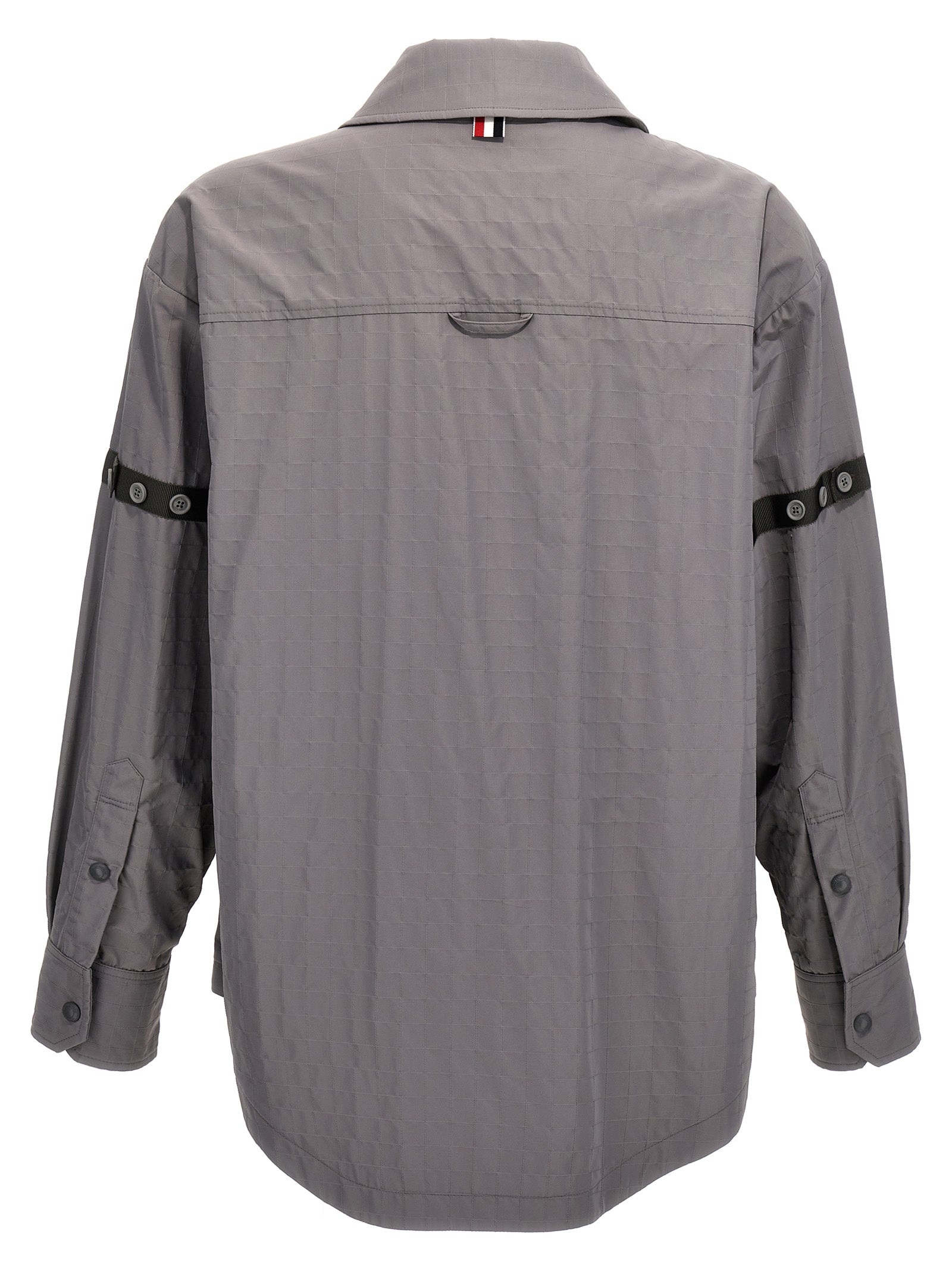 Thom Browne Snap Front Overshirt