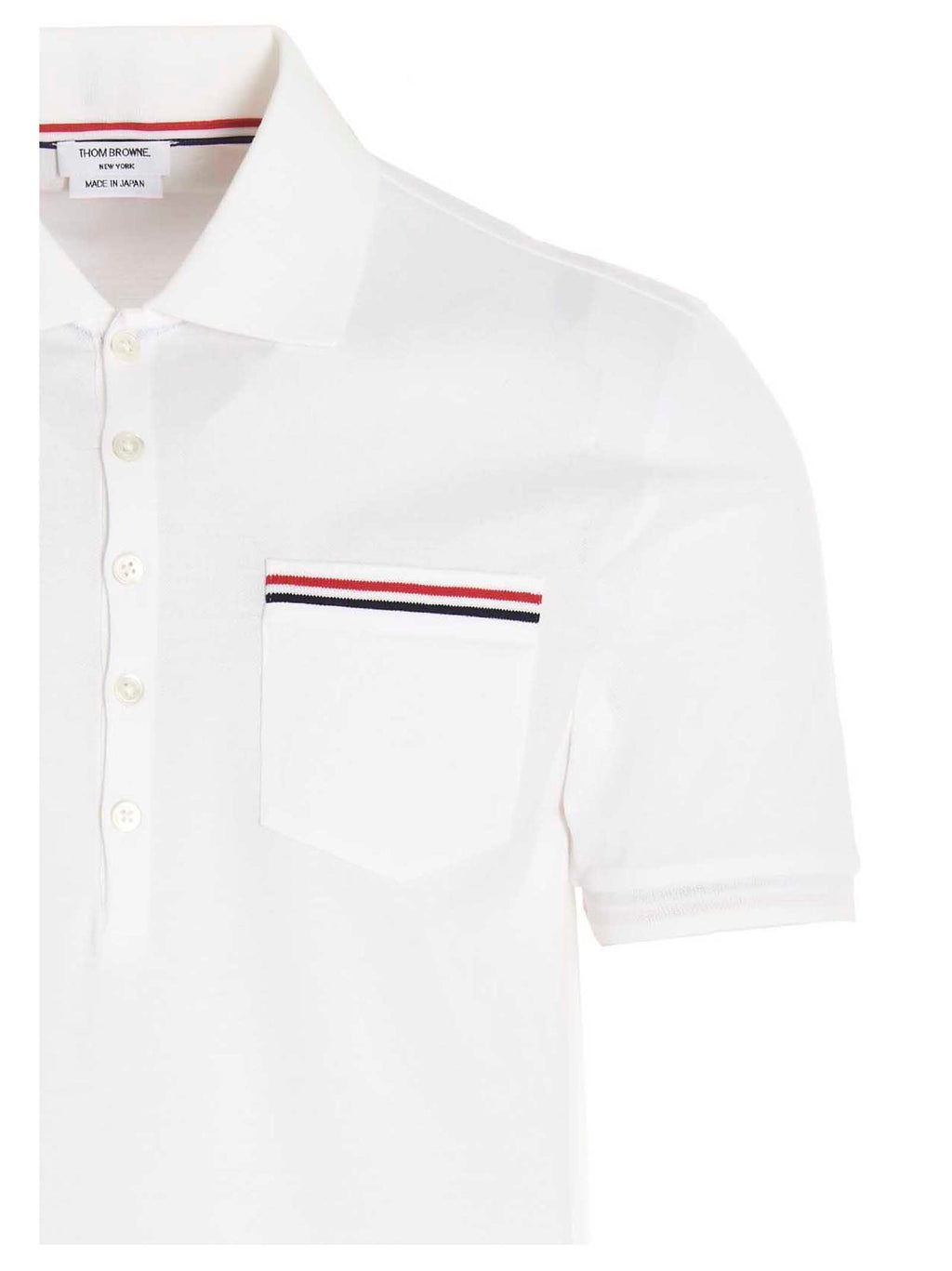 Thom Browne Rwb Polo Shirt