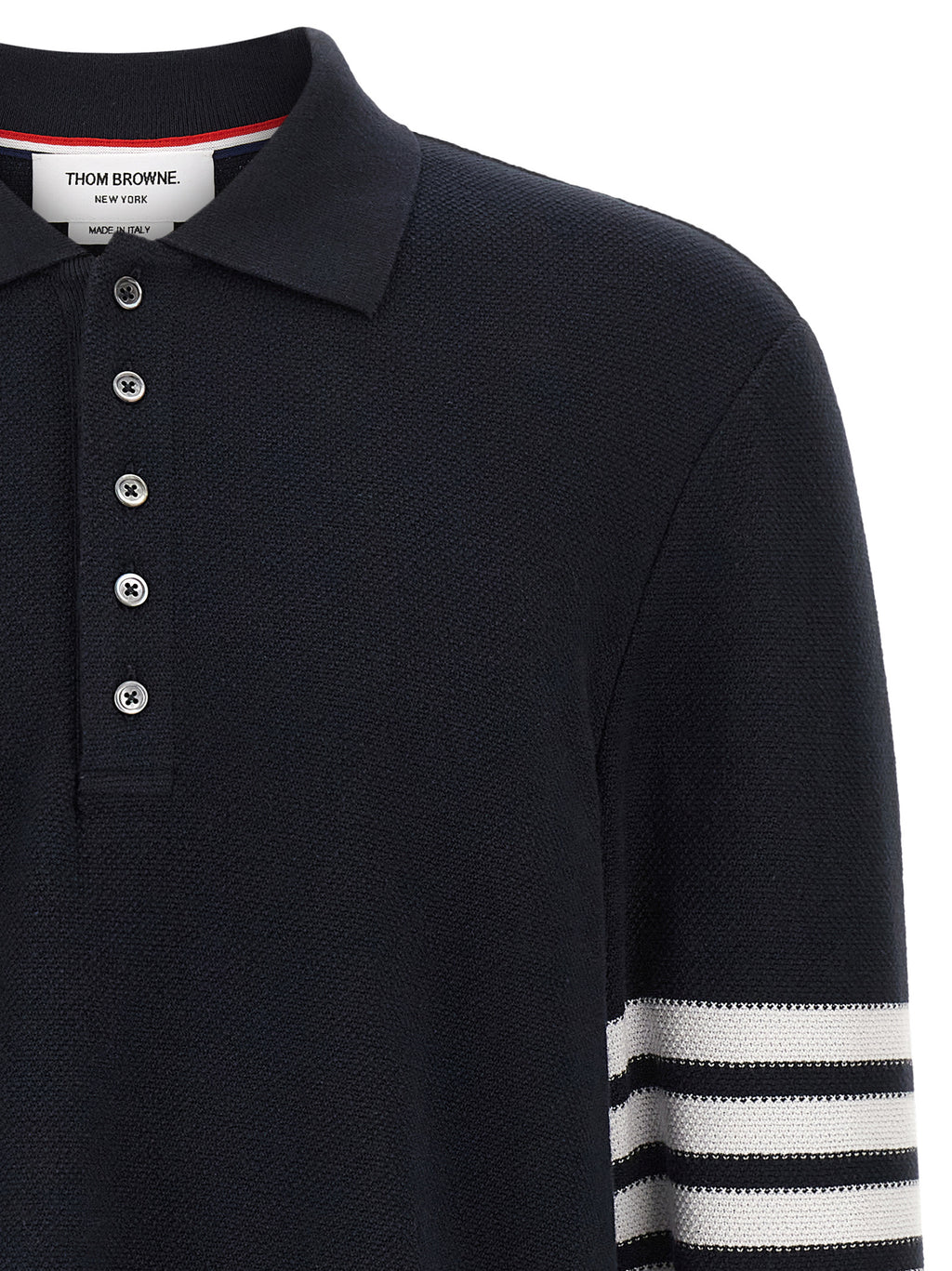 Thom Browne 4 Bar Polo Shirt