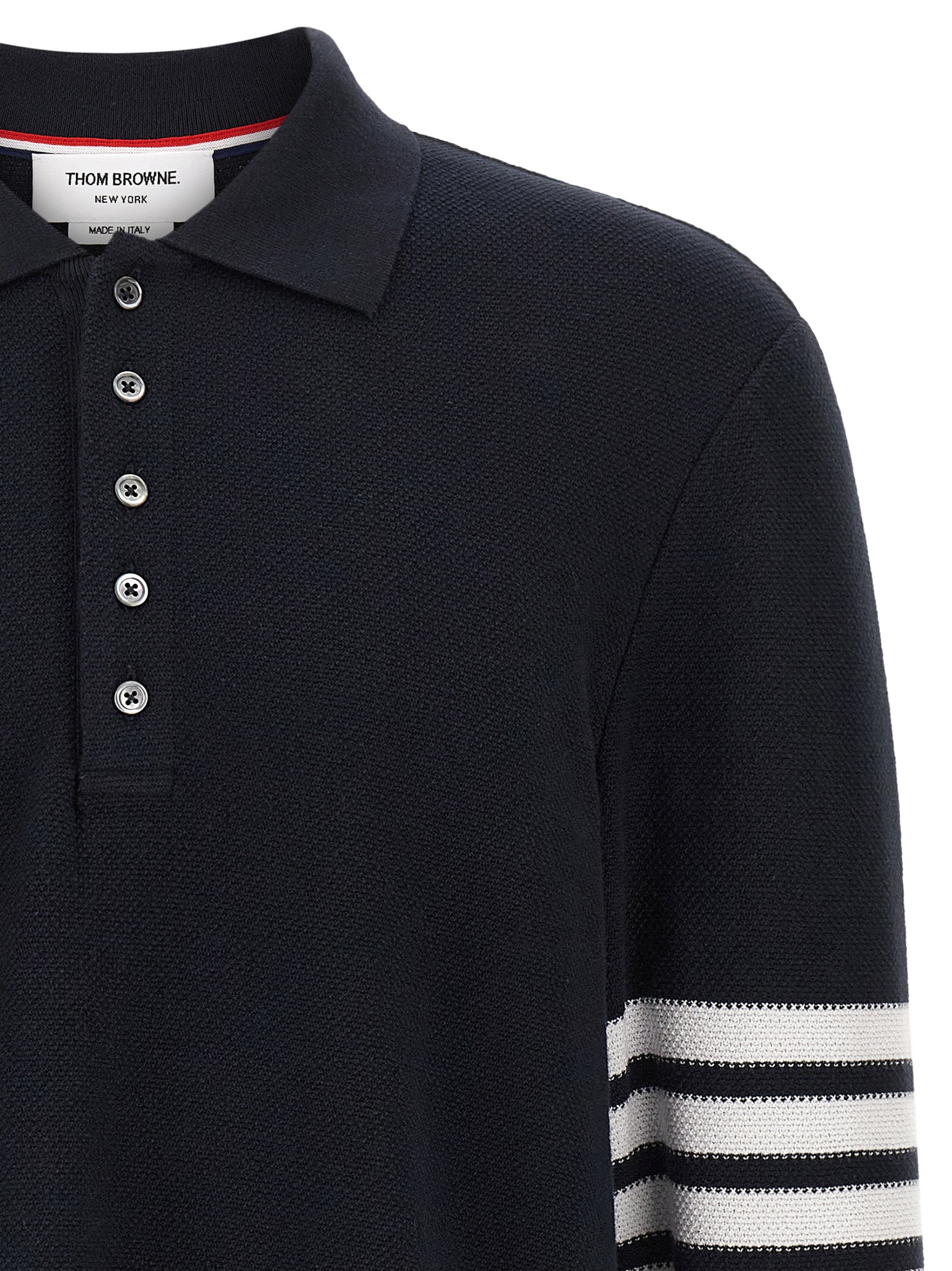 Thom Browne 4 Bar Polo Shirt