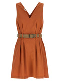 Brunello Cucinelli Texture Twill Dress