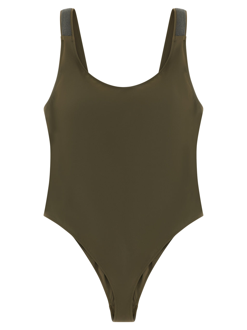 Brunello Cucinelli Precious Details One-piece Swimsuit