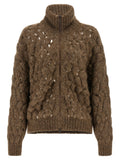 Brunello Cucinelli Dazzling Waves Cardigan