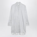 Max Mara Oversized striped silk shirt