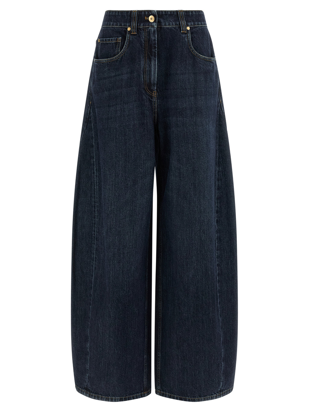 Brunello Cucinelli The Wide Barrel Jeans