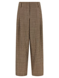 Brunello Cucinelli Prince Of Wales Lamé Pants