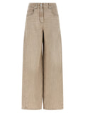 Brunello Cucinelli The Wide Barrel Jeans