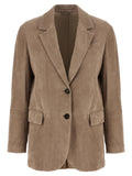 Brunello Cucinelli Suede Blazer