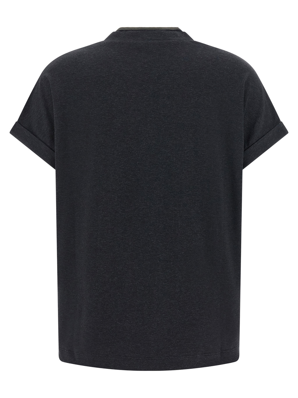 Brunello Cucinelli Shiny Trims T-shirt