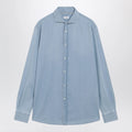 Brunello Cucinelli Easy Fit shirt in light blue denim