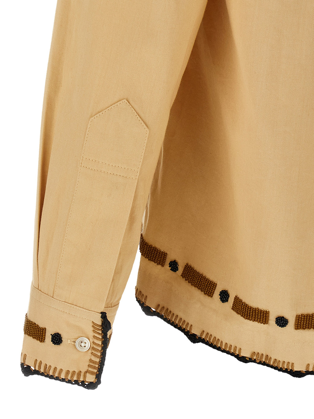 Bode Beaded Ryegrass Shirt