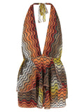 Missoni Greek Motif Cover-up Dress