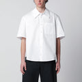 Séfr Waylon white cotton poplin shirt