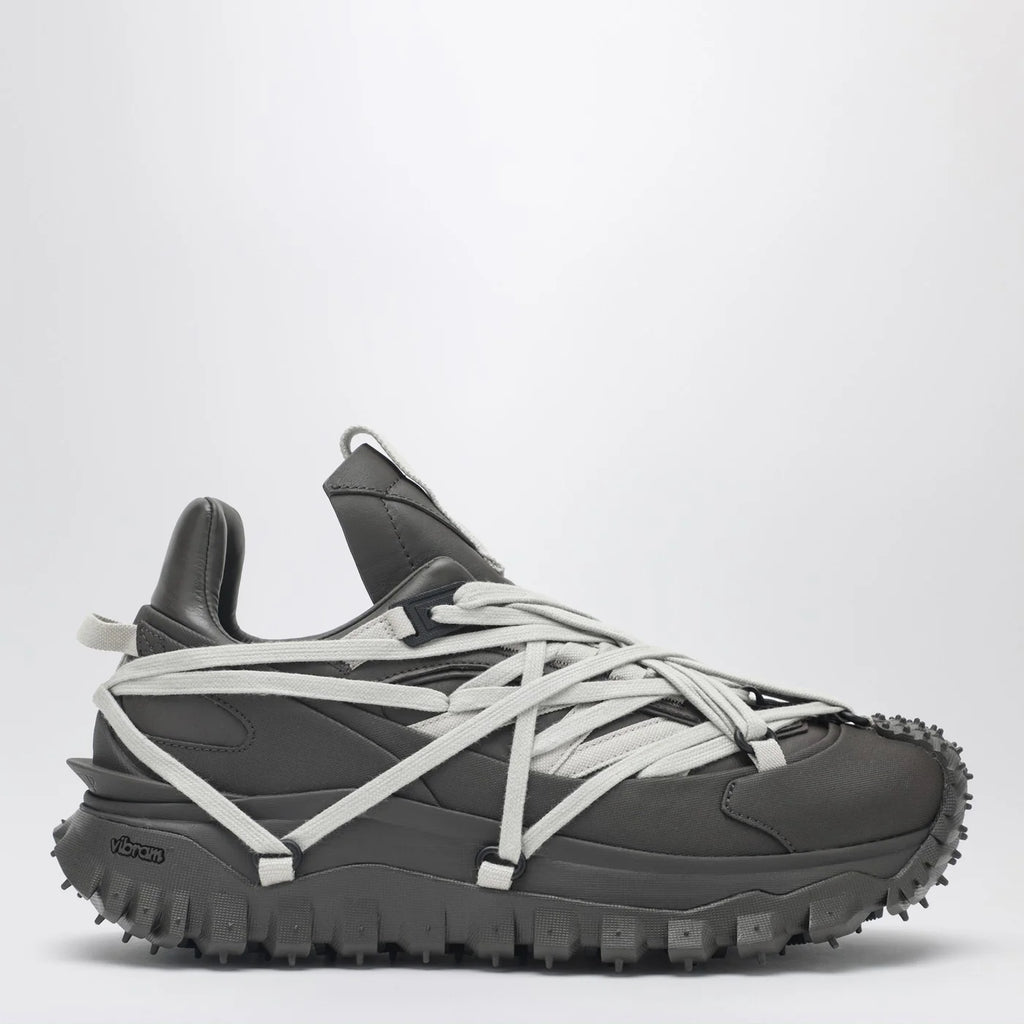 Moncler + Rick Owens Trailgrip Magalace Sneakers in mud color