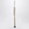 Moncler + Rick Owens Interwoven key holder in pearl color