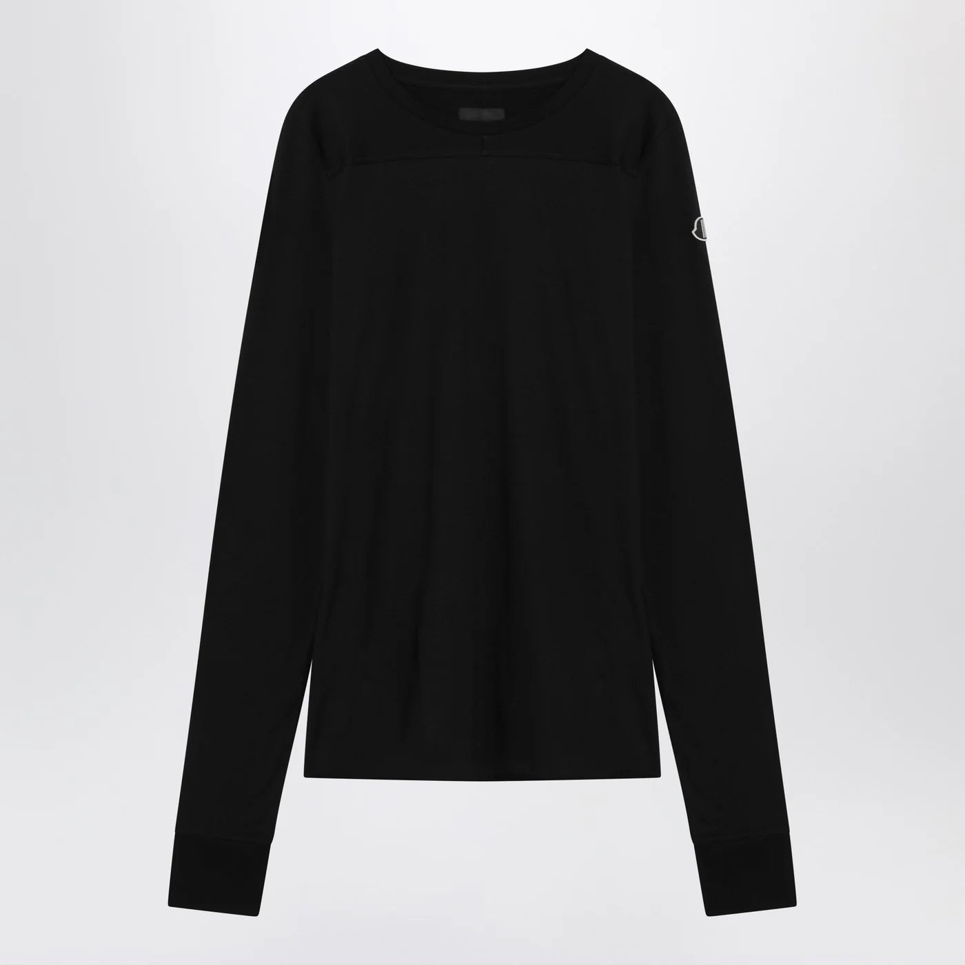 Moncler + Rick Owens Black cotton sweater