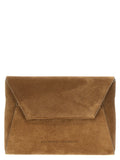 Brunello Cucinelli Monile Suede Clutch Bag