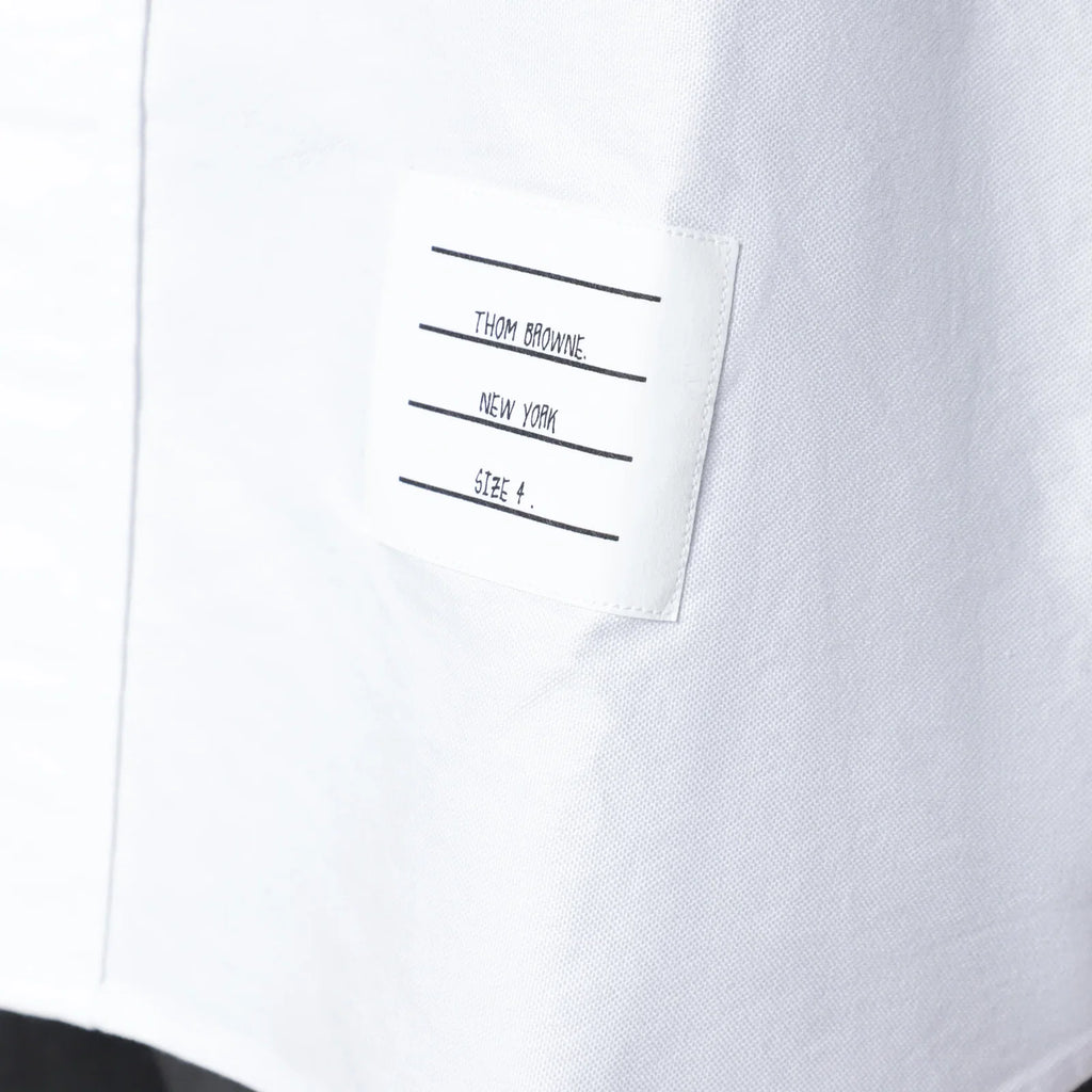 Thom Browne White cotton button-down shirt
