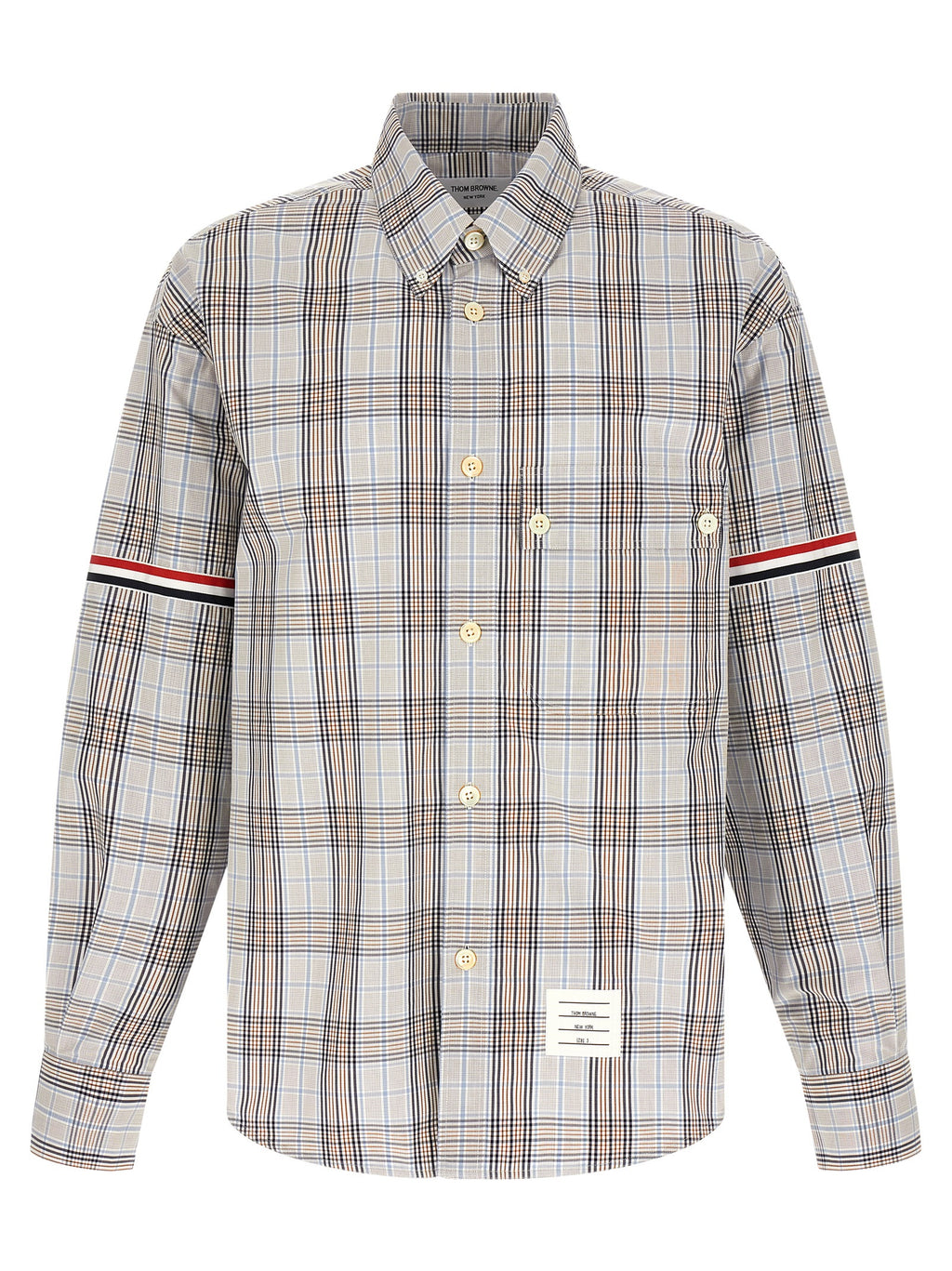 Thom Browne Oversized Rwb Shirt
