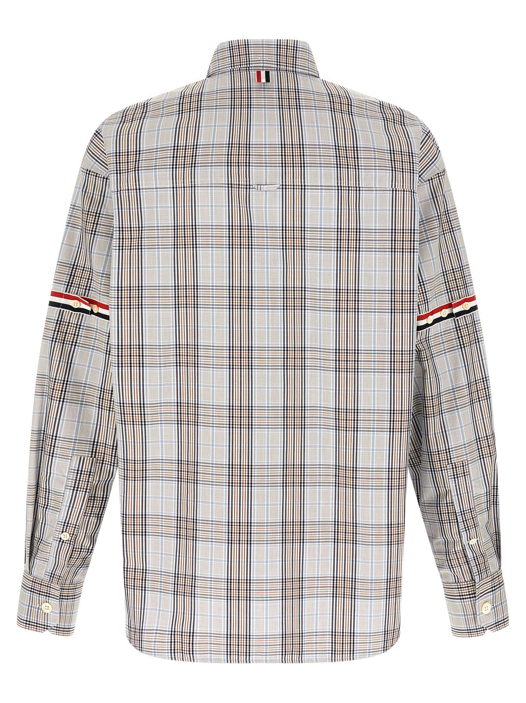 Thom Browne Oversized Rwb Shirt