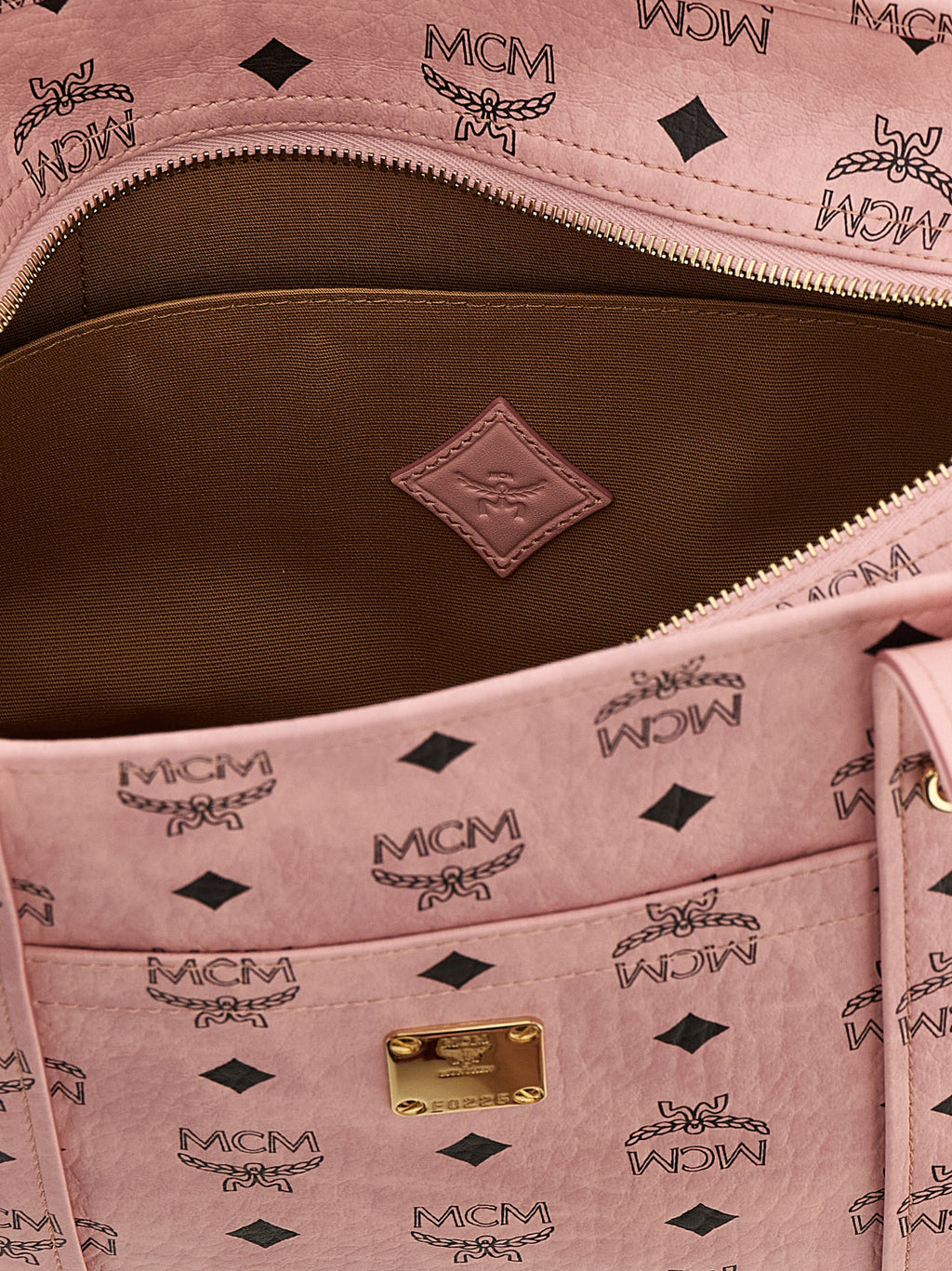 Mcm Aren School Tote Shoulder Bag