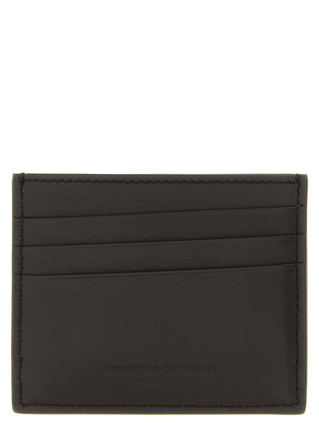 Brunello Cucinelli Logo Card Holder