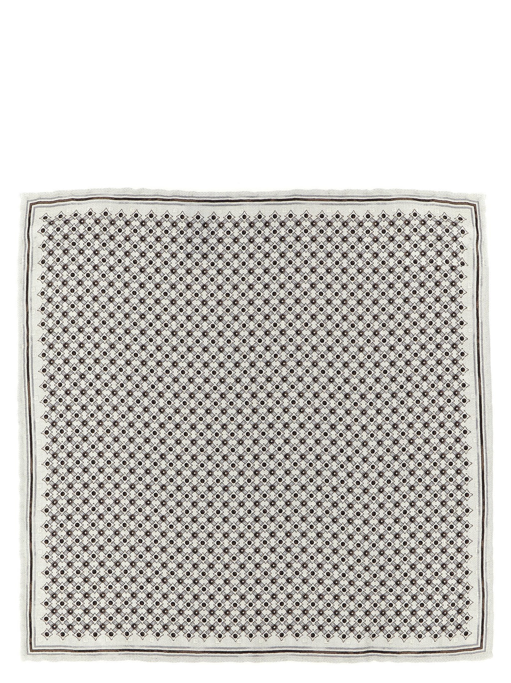 Brunello Cucinelli Double Face Silk Pocket Clutch Bag