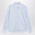 Max Mara White/light blue striped shirt