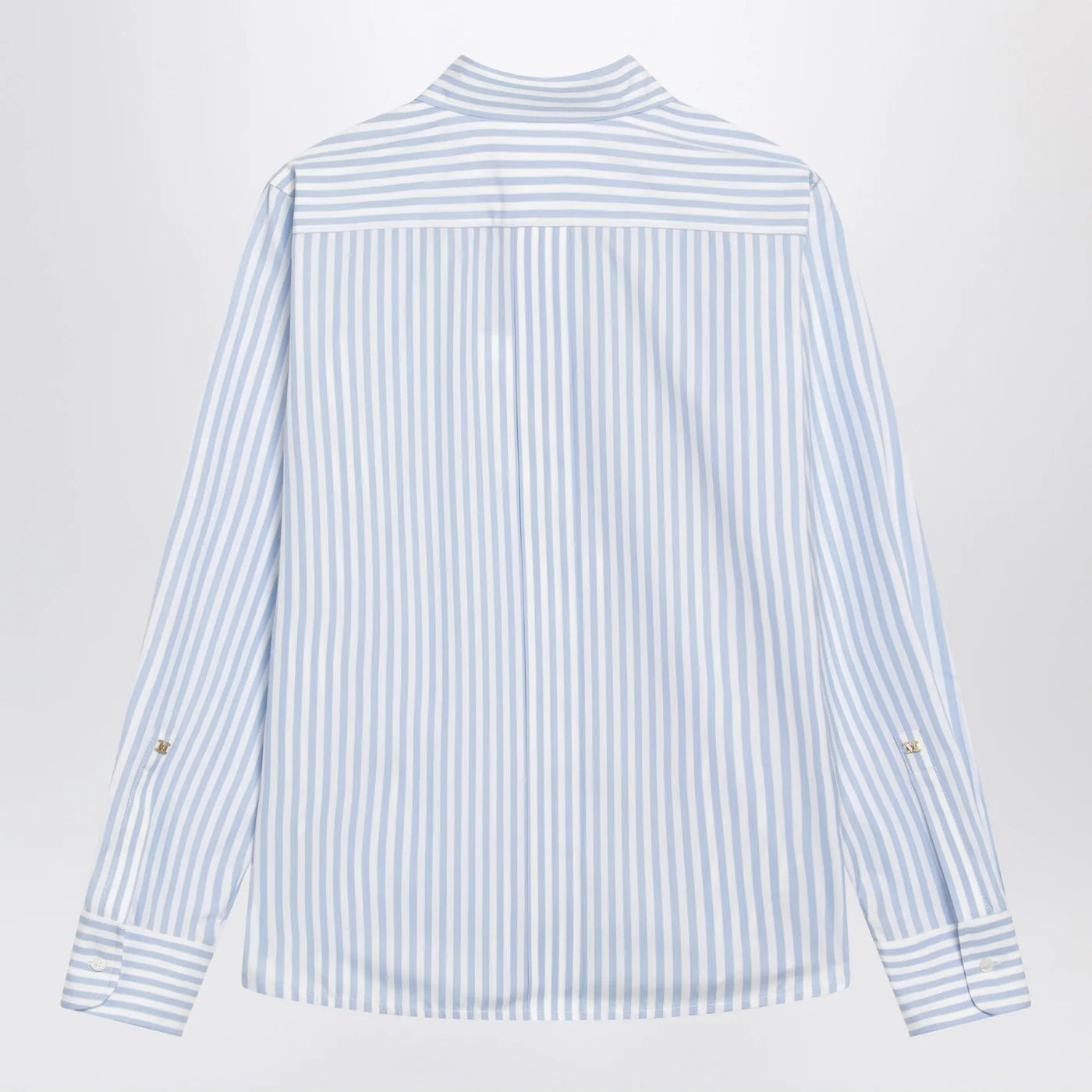 Max Mara White/light blue striped shirt