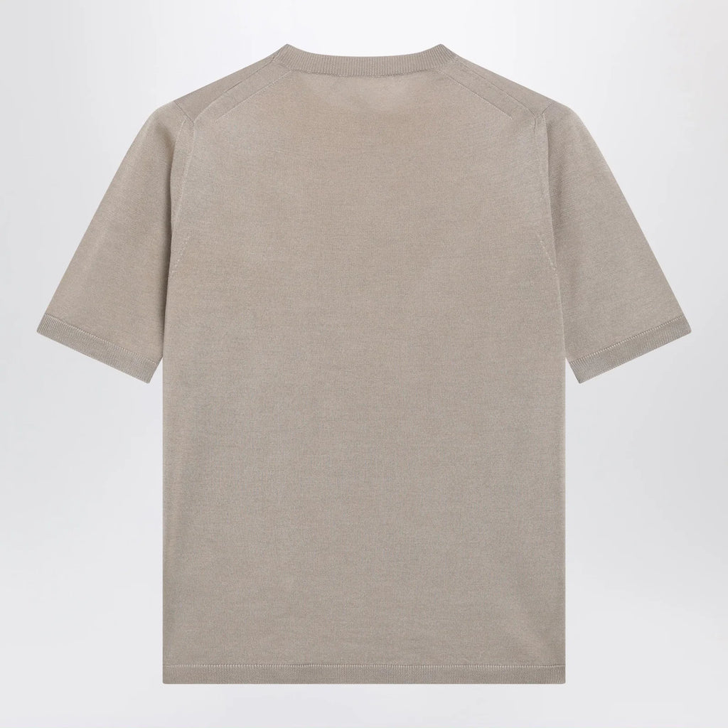 Max Mara Rock beige cashmere and silk sweater