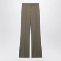 Max Mara Camel Wool Gabardine Trousers