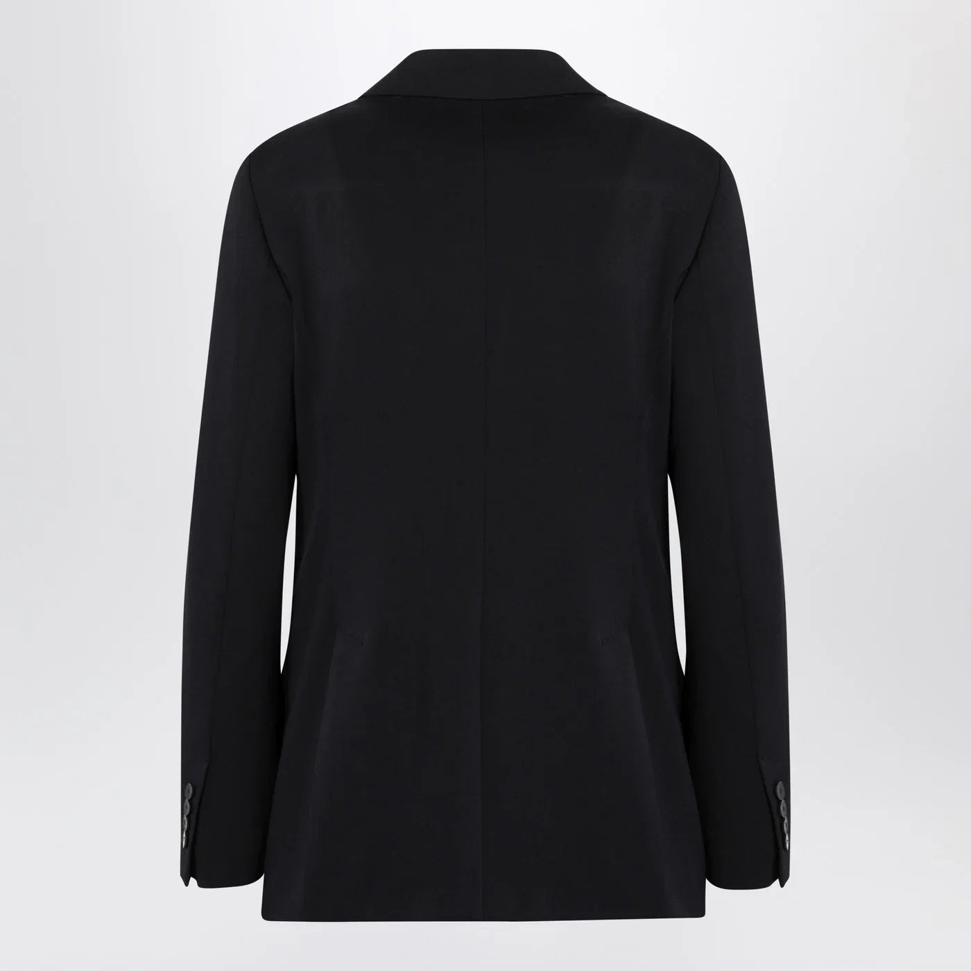 Max Mara Blue double-breasted wool jacket