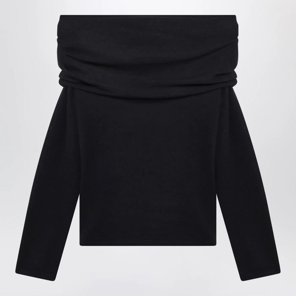 Max Mara Navy lightweight cashmere sweater