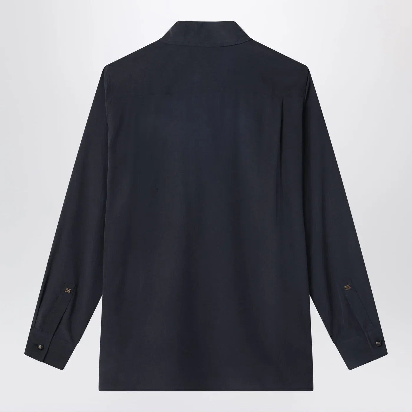 Max Mara Blue silk shirt