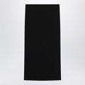 Max Mara Midi skirt in compact crêpe jersey in black