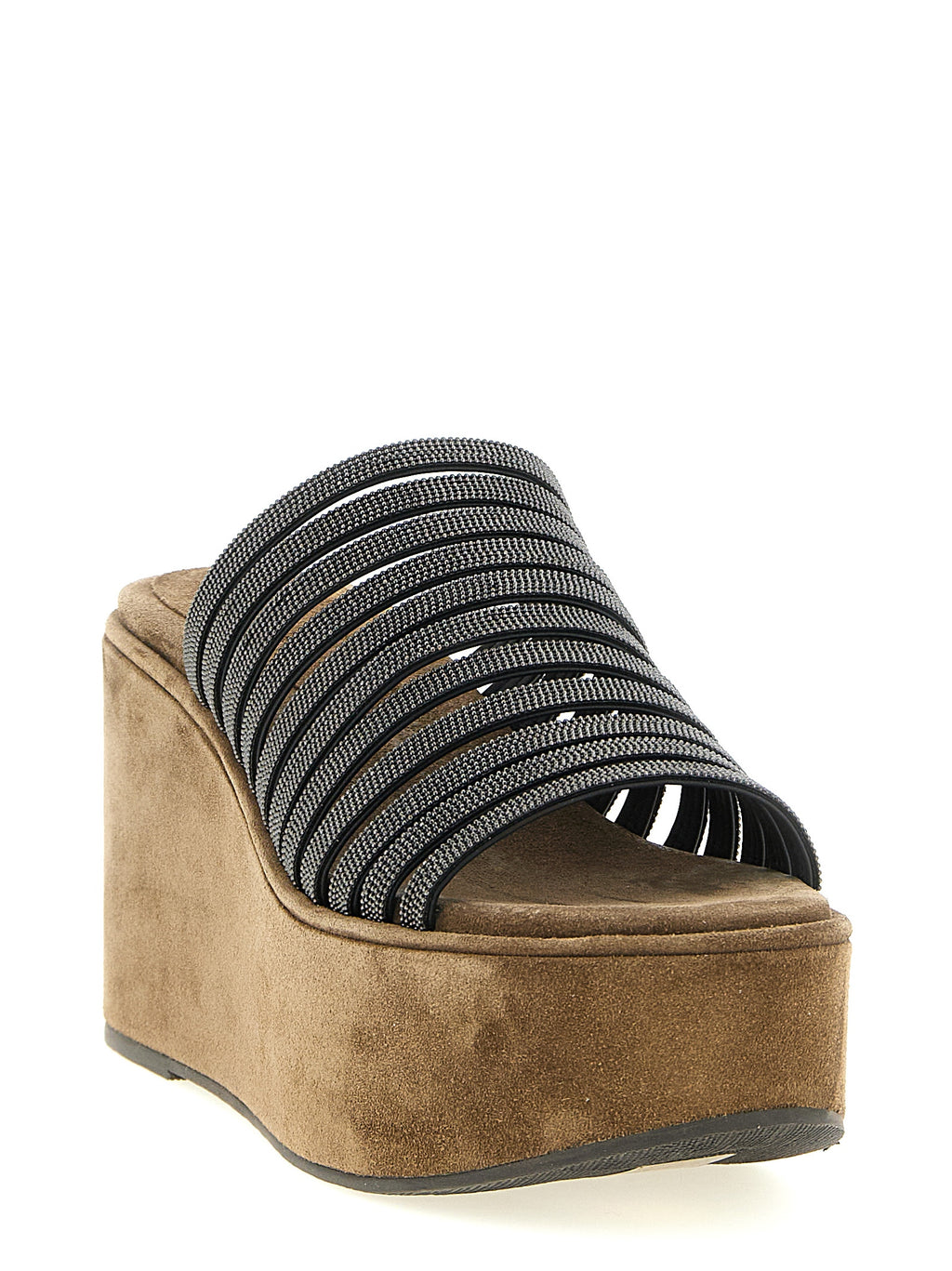 Brunello Cucinelli Precious Straps Sandals