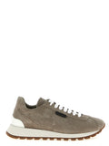 Brunello Cucinelli Shiny Tab Sneakers