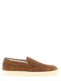 Brunello Cucinelli Suede Chevron Loafers