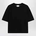 LouLou De Saison Black Nala Fluid Cashmere Top