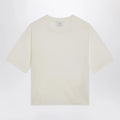 LouLou De Saison Ivory Nala Fluid Cashmere Top